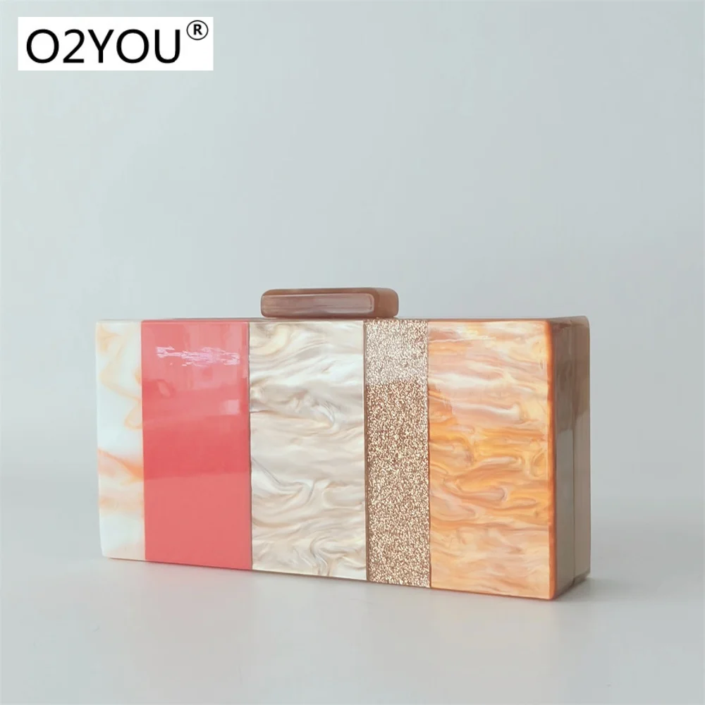 Pro Acrylic Luxury Sequin Evening Bag Woman Wedding Box Clutch Purse New Trendy Handbag Fashion Women Colorful Striped Handbags
Pro Acrylic Luxury Sequin Evening Bag Woman Wedding Box Clutch Purse New Trendy Handbag Fashion Women Colorful Striped Handbags