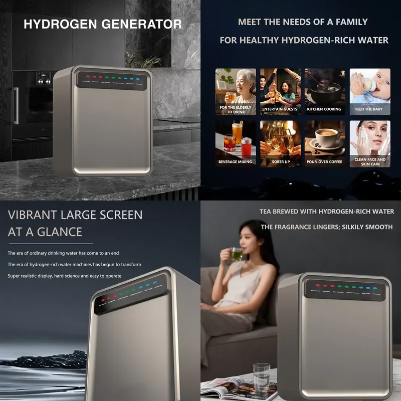 Electric Bubble Water Generator System with Micro Nano Direct Focus Technology for Countertop Desktop and Car Use
Electric Bubble Water Generator System with Micro Nano Direct Focus Technology for Countertop Desktop and Car Use