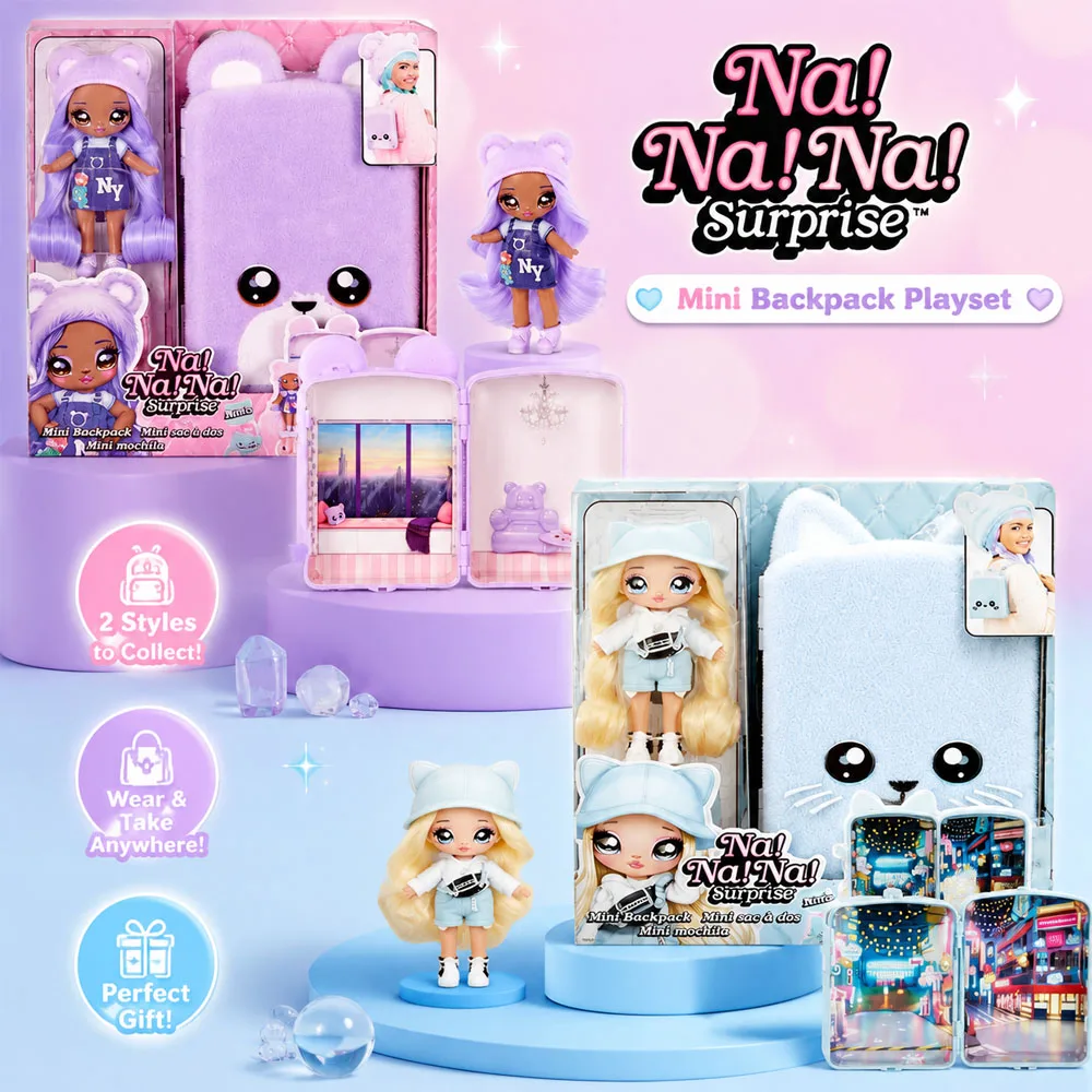 Na Na Surprise 3-in-1 Backpack Bedroom Toy Set Includes Limited Edition Aubrey Heart Doll and Exclusive Clothing
Na Na Surprise 3-in-1 Backpack Bedroom Toy Set Includes Limited Edition Aubrey Heart Doll and Exclusive Clothing