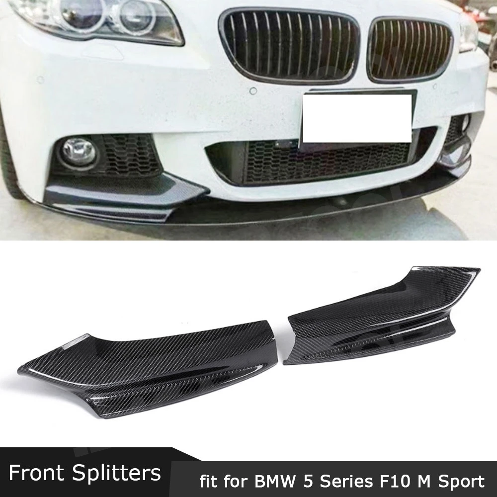 JMCARCOOL Carbon Fiber Front Bumper Lip Splitters Cupwings For BMW 5 Series F10 M5 M Sport 2012-2017 Bumper Guard Car Styling
JMCARCOOL Carbon Fiber Front Bumper Lip Splitters Cupwings For BMW 5 Series F10 M5 M Sport 2012-2017 Bumper Guard Car Styling