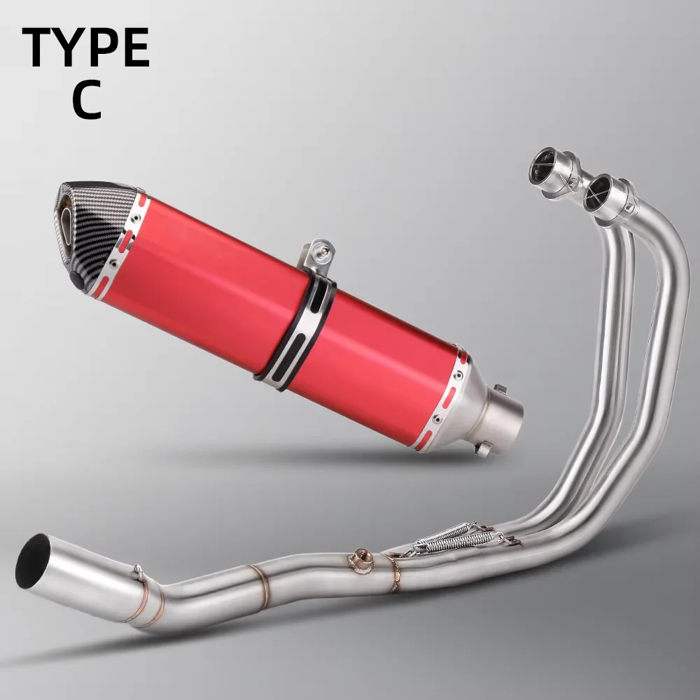 For YZF R3 R25 MT03 Motorcycle Exhaust Escape Moto Full System Front Link Pipe with Muffler DB Killer
For YZF R3 R25 MT03 Motorcycle Exhaust Escape Moto Full System Front Link Pipe with Muffler DB Killer