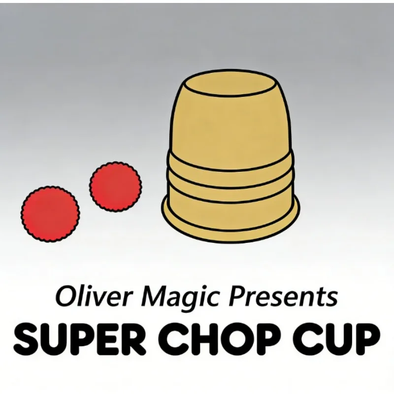 Чашка для фокусов Super Chop Cup (латунь) с шариками, для магических трюков с близким планом и на сцене, с магнитным механизмом, профессиональный реквизит для фокусников
Чашка для фокусов Super Chop Cup (латунь) с шариками, для магических трюков с близким планом и на сцене, с магнитным механизмом, профессиональный реквизит для фокусников
