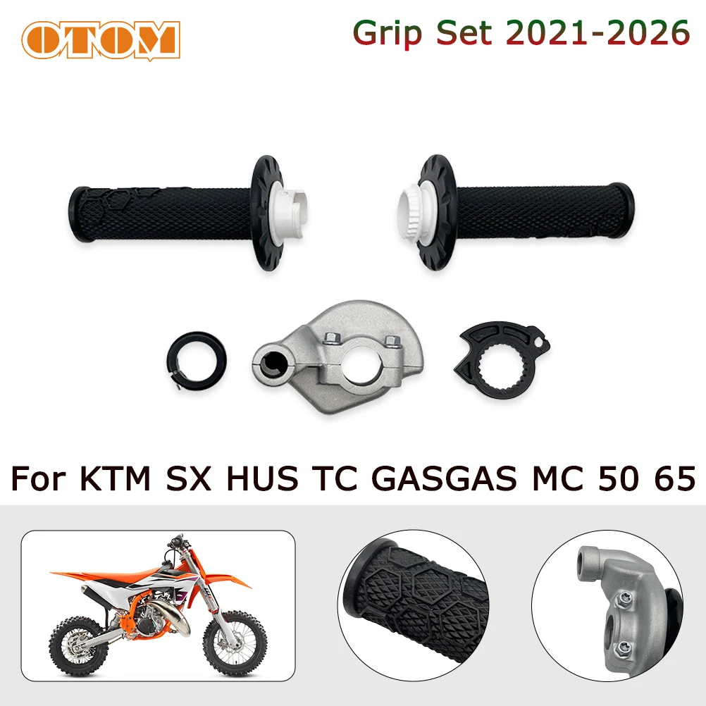 OTOM Lock-on Grip Throttle Casing Set For KTM SX 50 65 HUS TC GASGAS MC 2021-2026 Off-road Motorcycle Handlebar Grip Accessories
OTOM Lock-on Grip Throttle Casing Set For KTM SX 50 65 HUS TC GASGAS MC 2021-2026 Off-road Motorcycle Handlebar Grip Accessories