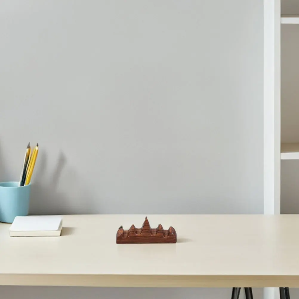 2Pcs Wooden Calligraphy Pen Stand Unique Carved Mountain Symbolizing Good Fortune for Artist Studio Meeting Room Decorative
2Pcs Wooden Calligraphy Pen Stand Unique Carved Mountain Symbolizing Good Fortune for Artist Studio Meeting Room Decorative