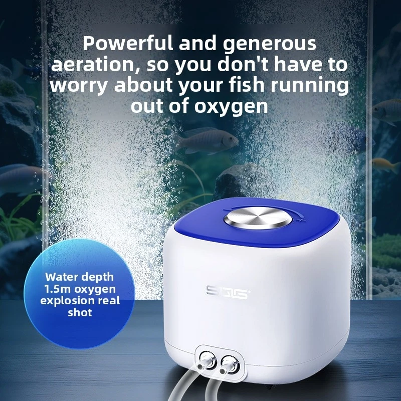 Aquarium Oxygen Pump Air Pump for Fish Tank – Small Quiet Bubbler & Aerator, Home Desktop Tank Oxygenation Kit
Aquarium Oxygen Pump Air Pump for Fish Tank – Small Quiet Bubbler & Aerator, Home Desktop Tank Oxygenation Kit