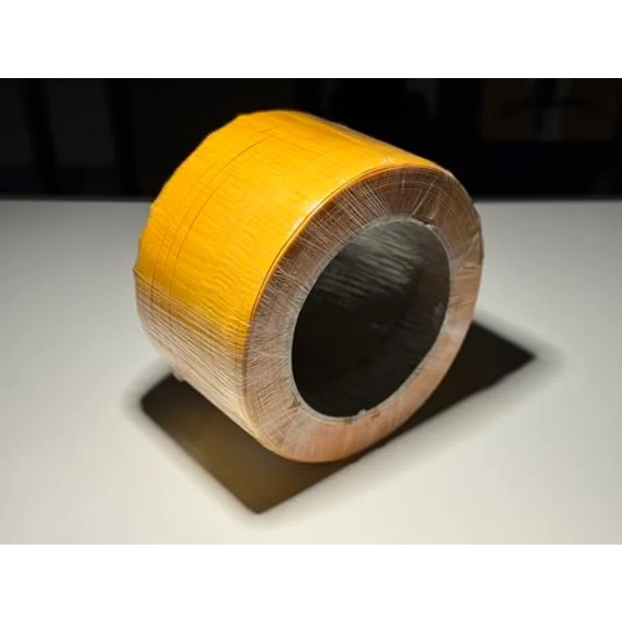 Poly Strap, Polypropylene Strapping, 3200' Length, 1/2" Width, 0.020" Thickness, 400 lbs. Break Strength Yellow
Poly Strap, Polypropylene Strapping, 3200' Length, 1/2" Width, 0.020" Thickness, 400 lbs. Break Strength Yellow