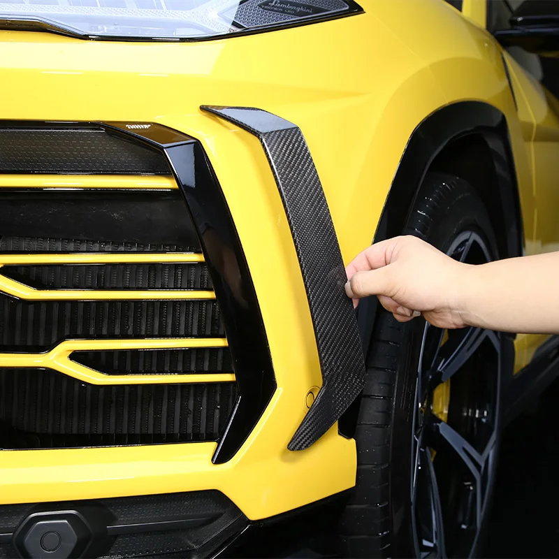 100% Carbon Fiber for Lamborghini URUS 2018-2021 Car Styling Front Bumper Side Trim Air Vent Frame Modification Accessories
100% Carbon Fiber for Lamborghini URUS 2018-2021 Car Styling Front Bumper Side Trim Air Vent Frame Modification Accessories
