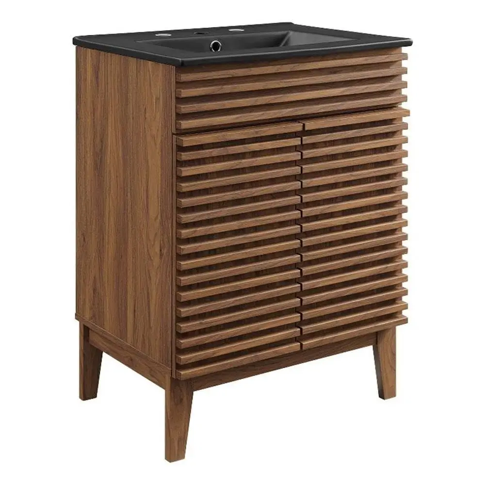 Render 24 Bathroom Vanity with Sink in Walnut Black
Render 24 Bathroom Vanity with Sink in Walnut Black