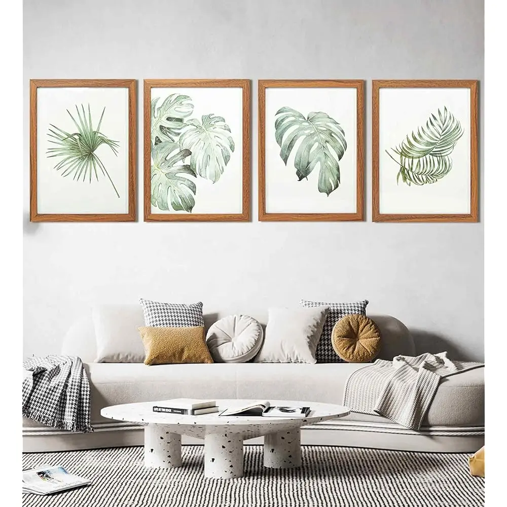 Framed Wall Art Set Of 4 For Wooded Aesthetic Wall Decor For Living Room Kitchen Hallway Bedroom, Green Plant Picture Frame,
Framed Wall Art Set Of 4 For Wooded Aesthetic Wall Decor For Living Room Kitchen Hallway Bedroom, Green Plant Picture Frame,