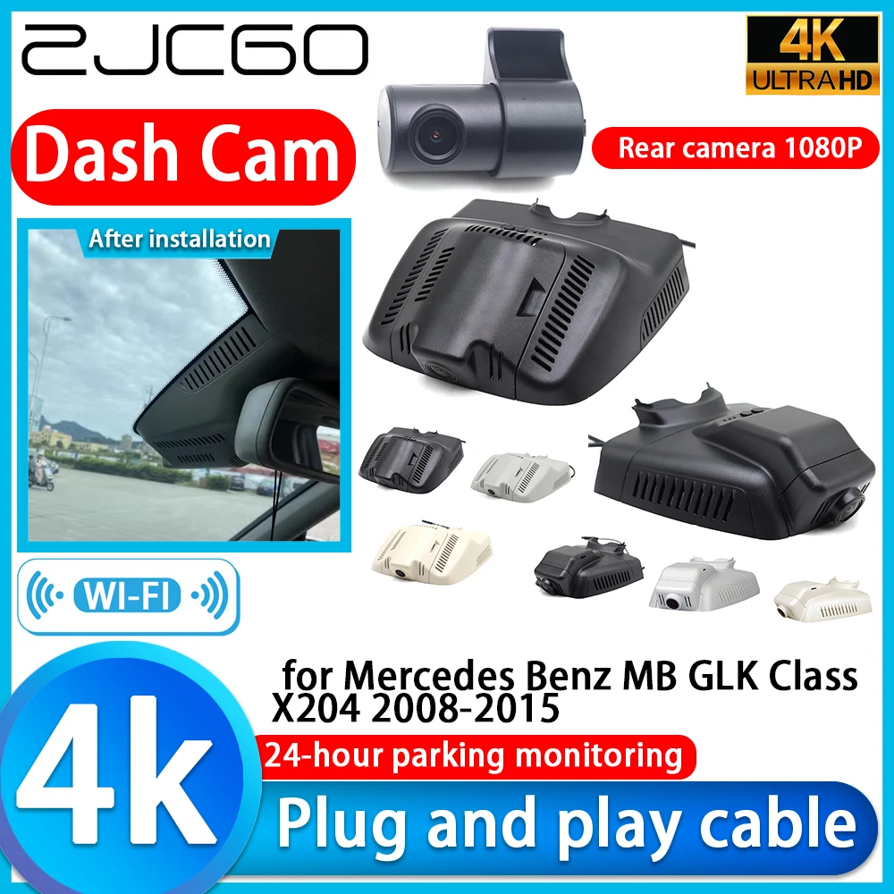 ZJCGO for Mercedes Benz MB GLK Class X204 2008-2015 4K DVR Dash Cam Car Camera Sony Lens 24h Monitor Video Recorder Recording
ZJCGO for Mercedes Benz MB GLK Class X204 2008-2015 4K DVR Dash Cam Car Camera Sony Lens 24h Monitor Video Recorder Recording