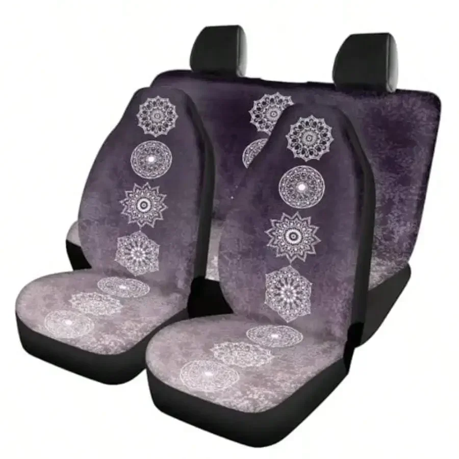 Purple Mandala Car Seat Covers Breathable Universal 5pcs For Sedan SUV Pickup
Purple Mandala Car Seat Covers Breathable Universal 5pcs For Sedan SUV Pickup