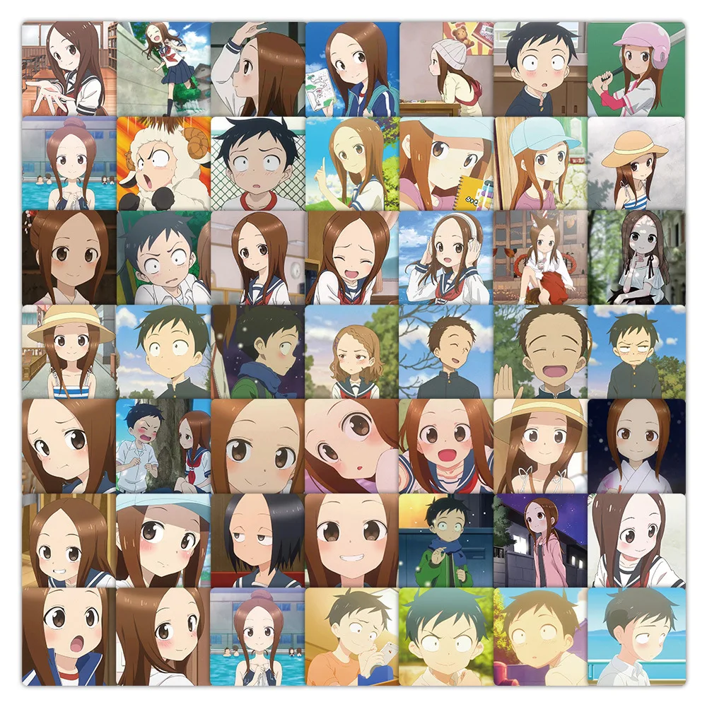 59PCS Japanese Anime Teasing Master Takagi-San Graffiti Stickers Creative Decorative Notebook Water Cup Waterproof Sticker Gifts
59PCS Japanese Anime Teasing Master Takagi-San Graffiti Stickers Creative Decorative Notebook Water Cup Waterproof Sticker Gifts