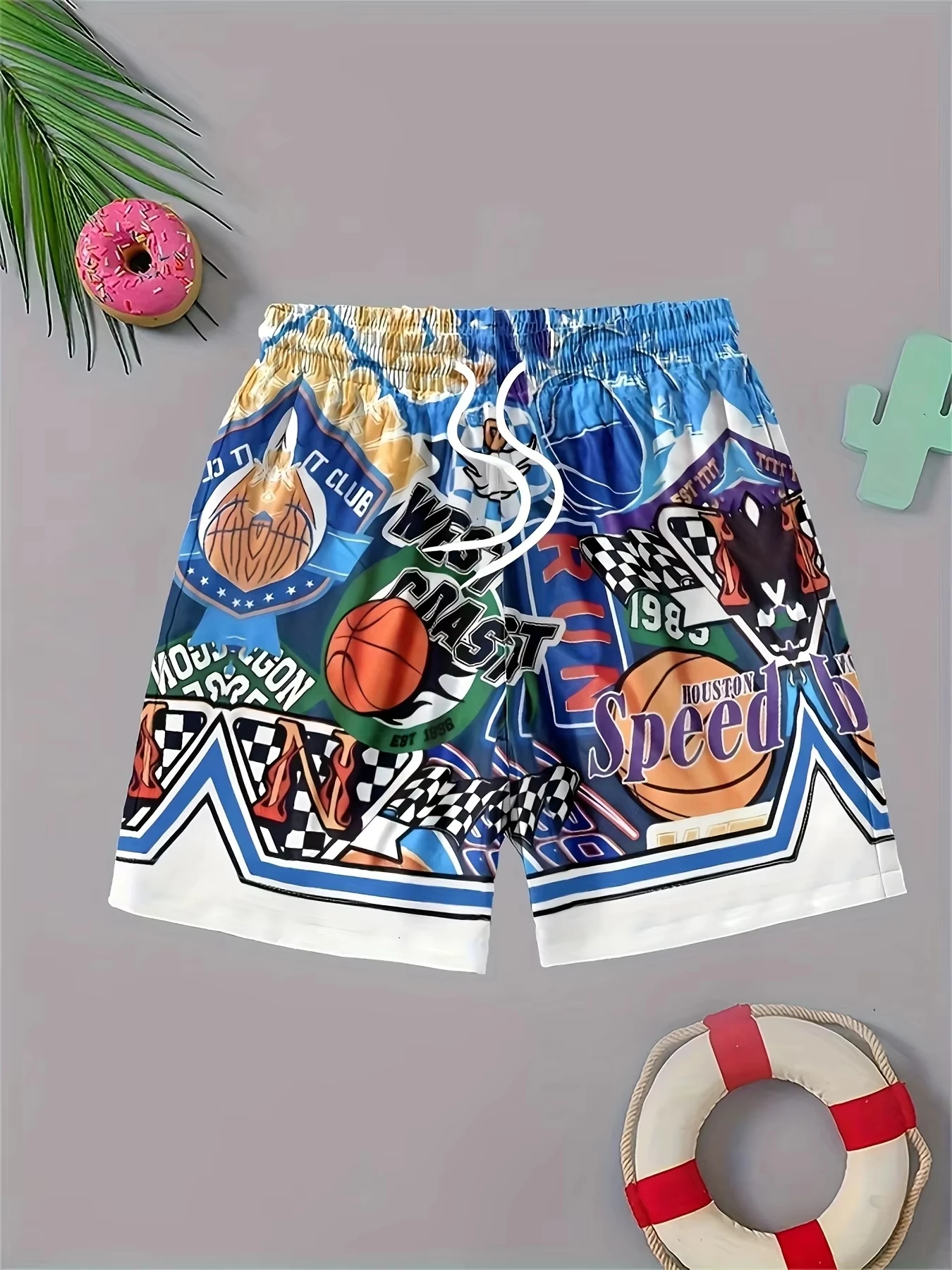 2026 Summer New Men's 3D Print Beach Shorts Y2K Oversized Casual Shorts Suitable for Daily and Trai
2026 Summer New Men's 3D Print Beach Shorts Y2K Oversized Casual Shorts Suitable for Daily and Trai