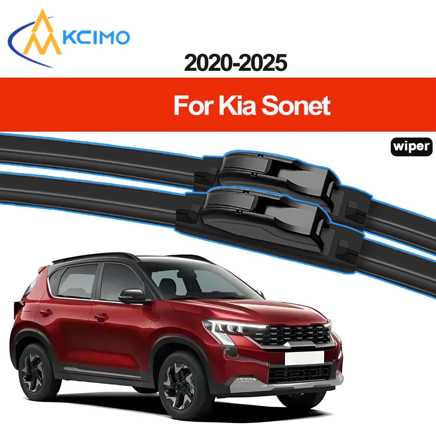 2PCS New Front Windshield Wiper Blade for Kia Sonet QY 2020-2025 Front Windshield Auto Wipers Blade Accessories 2025 2024 2023
2PCS New Front Windshield Wiper Blade for Kia Sonet QY 2020-2025 Front Windshield Auto Wipers Blade Accessories 2025 2024 2023