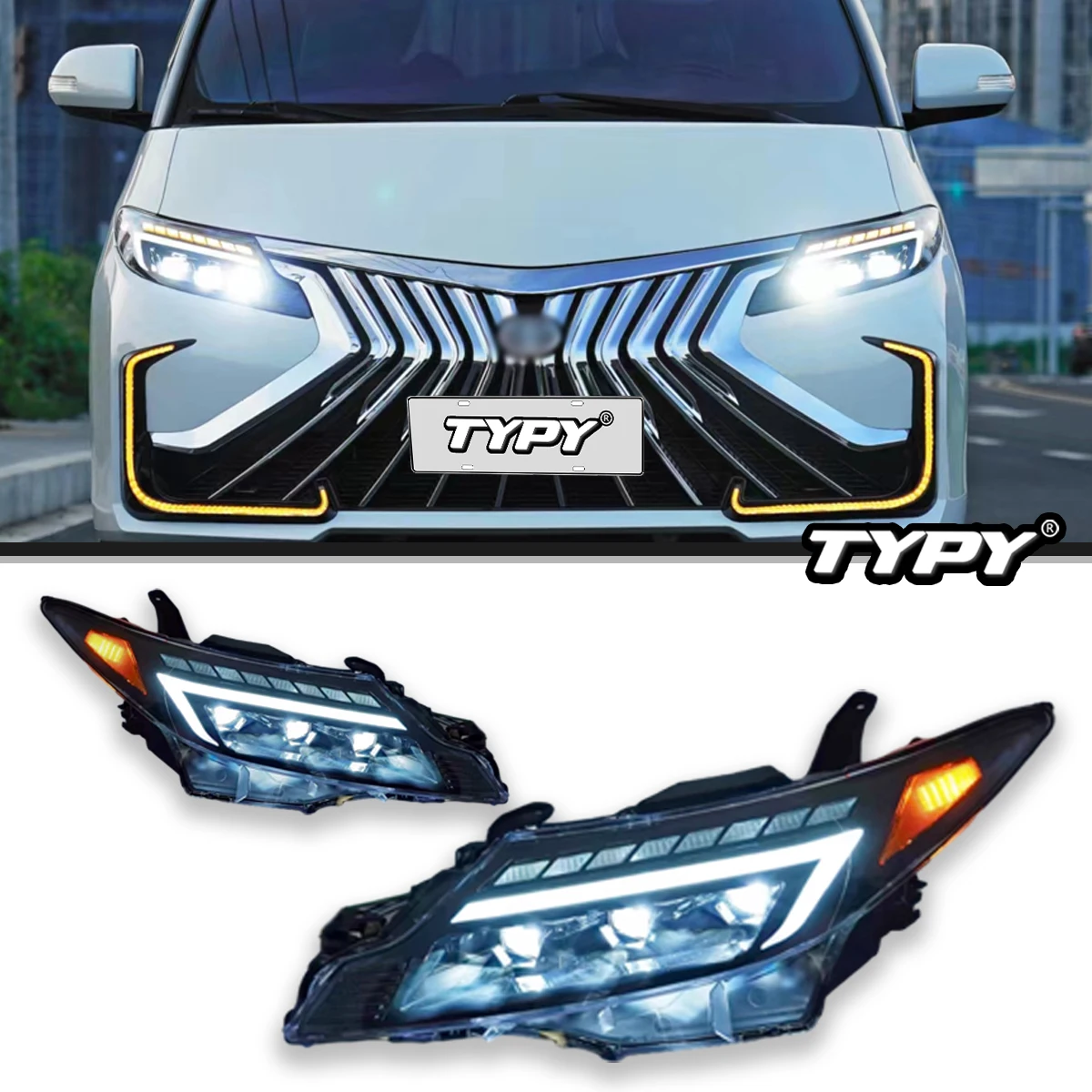Автомобильные фары TYPY для Toyota Privia передняя фара 2006-2016 светодиодный проектор передняя фара дневные ходовые аксессуары для автомобиля
Автомобильные фары TYPY для Toyota Privia передняя фара 2006-2016 светодиодный проектор передняя фара дневные ходовые аксессуары для автомобиля