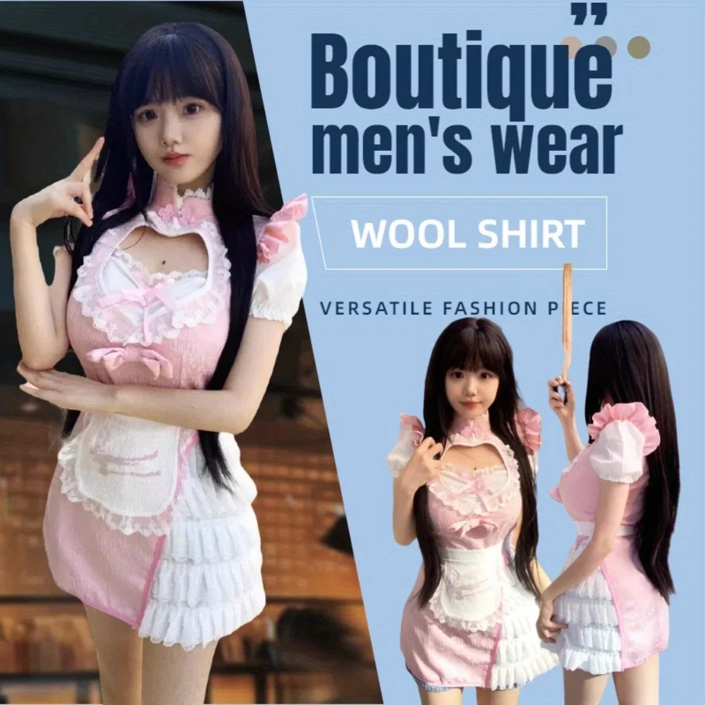 2025 New Product New Chinese Style Improved Chinese Style Set Skirt Maid Lolita Clothing Cheongsam COS Dress Battle Robe
2025 New Product New Chinese Style Improved Chinese Style Set Skirt Maid Lolita Clothing Cheongsam COS Dress Battle Robe
