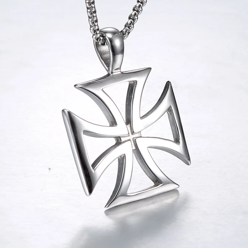 Men's Stainless Steel Pendant Necklace European American Fashion Hollow Cross Minimalist Trend Jewelry Accessory
Men's Stainless Steel Pendant Necklace European American Fashion Hollow Cross Minimalist Trend Jewelry Accessory