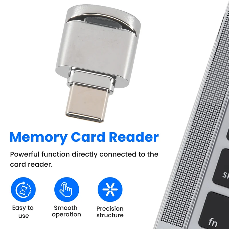 Micro-SD Card Reader Adapter, USB Type C To Micro-SD/TF Card Reader Micro-SD Card Adapter For HUAWEI Type-C
Micro-SD Card Reader Adapter, USB Type C To Micro-SD/TF Card Reader Micro-SD Card Adapter For HUAWEI Type-C