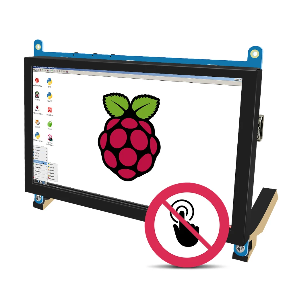 7 Inch IPS LCD Display Nontouch Screen Monitor for Raspberry Pi 3 4 Model HD(H)1024*600 Pixels Black iron frame Raspberry Pi
7 Inch IPS LCD Display Nontouch Screen Monitor for Raspberry Pi 3 4 Model HD(H)1024*600 Pixels Black iron frame Raspberry Pi
