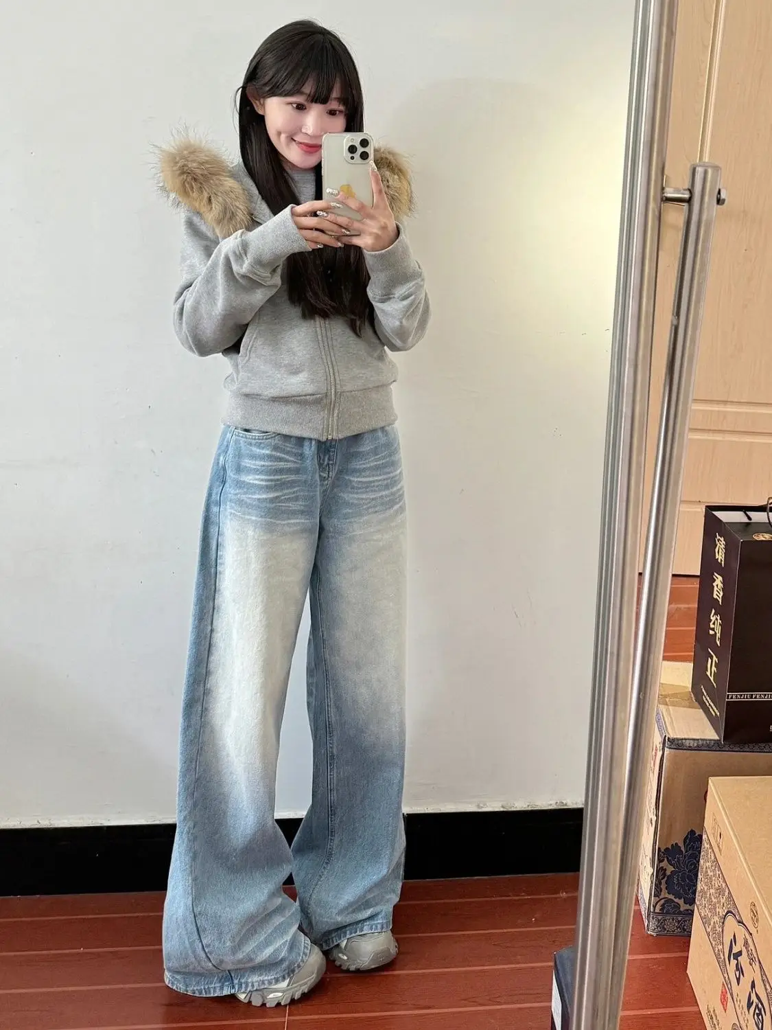 Korean Fashion Streetwear Women High Waist Jeans Pants for Woman Street Wear Clothes American Vintage Y2k Clothing Women's Baggy
Korean Fashion Streetwear Women High Waist Jeans Pants for Woman Street Wear Clothes American Vintage Y2k Clothing Women's Baggy