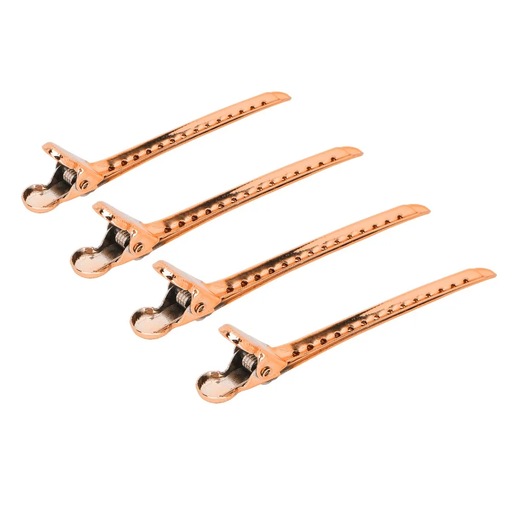 12pcs Lightweight Duck Billed Hair Clips Non Slip Metal Material Alligator Hair Clips Professional Durable Hair Roller Clips
12pcs Lightweight Duck Billed Hair Clips Non Slip Metal Material Alligator Hair Clips Professional Durable Hair Roller Clips