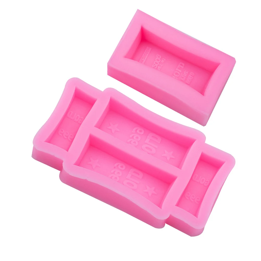 2Pcs GoldBarSiliconeMold Making Molds SoapCandleMaking PinkFlexibleReusableDIYDecor HandmadeCraft Supplies
2Pcs GoldBarSiliconeMold Making Molds SoapCandleMaking PinkFlexibleReusableDIYDecor HandmadeCraft Supplies