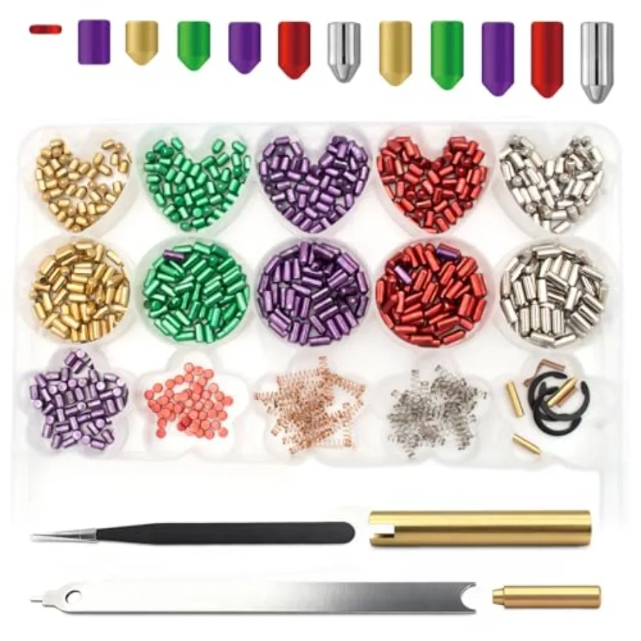 Universal Rekeying Kit for Schlage Locks Complete Lock Pinning Kit Includes Master Bottom and Top Pins and Springs Professional
Universal Rekeying Kit for Schlage Locks Complete Lock Pinning Kit Includes Master Bottom and Top Pins and Springs Professional