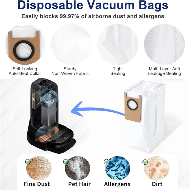 AT02-11PCS Main Roller Side Brush HEPA Filter Dust Bag For Eufy S1 Pro Vacuum Parts Replacement Accessories
AT02-11PCS Main Roller Side Brush HEPA Filter Dust Bag For Eufy S1 Pro Vacuum Parts Replacement Accessories