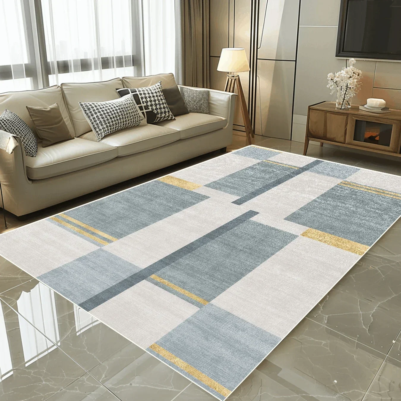 Коврик в скандинавском геометрическом стиле: нескользящий, который можно стирать в машине для гостиной, современный домашний декор
Коврик в скандинавском геометрическом стиле: нескользящий, который можно стирать в машине для гостиной, современный домашний декор