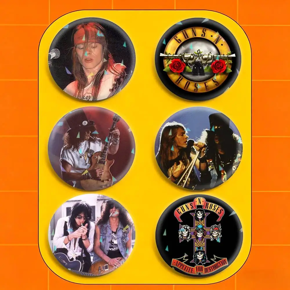 GNR band Guns N Roses 32/44/58mm Handmade Pins Round Brooch Badge Backpacks Clothes Jewelry Gifts
GNR band Guns N Roses 32/44/58mm Handmade Pins Round Brooch Badge Backpacks Clothes Jewelry Gifts