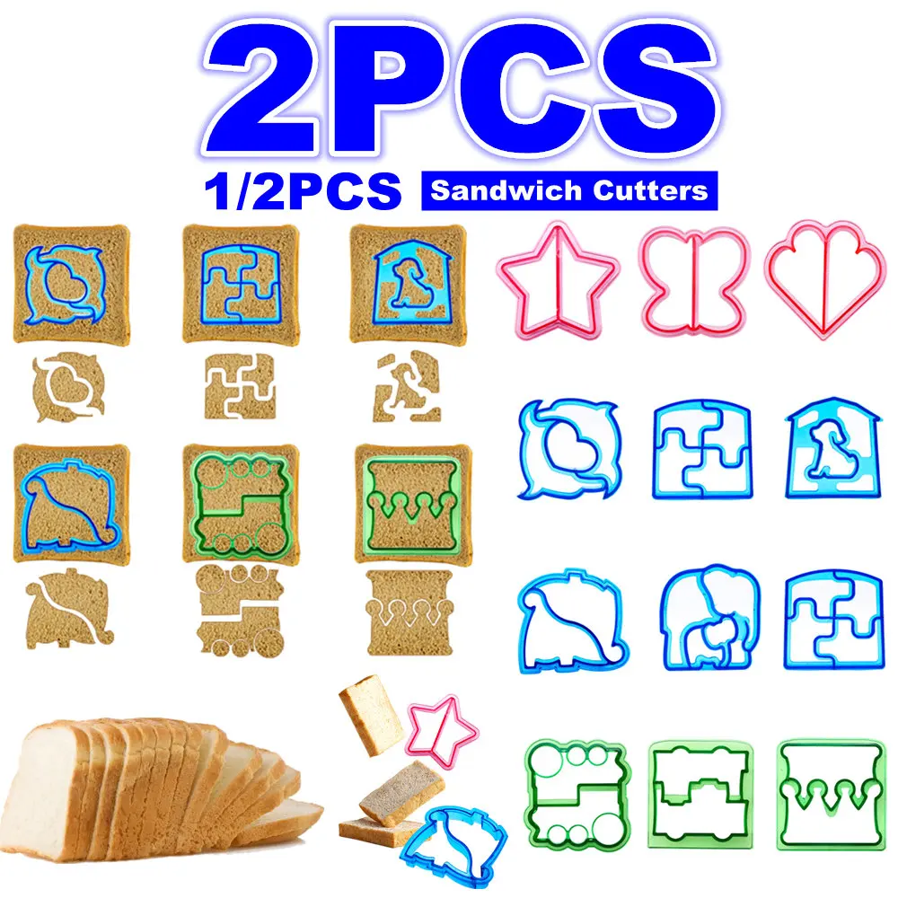 Sandwich Cutters Maker DIY Food Cutting Bread Toast Biscuits Mold for Baking Children Kids Lunch Cutter Tool Kitchen Accessories
Sandwich Cutters Maker DIY Food Cutting Bread Toast Biscuits Mold for Baking Children Kids Lunch Cutter Tool Kitchen Accessories