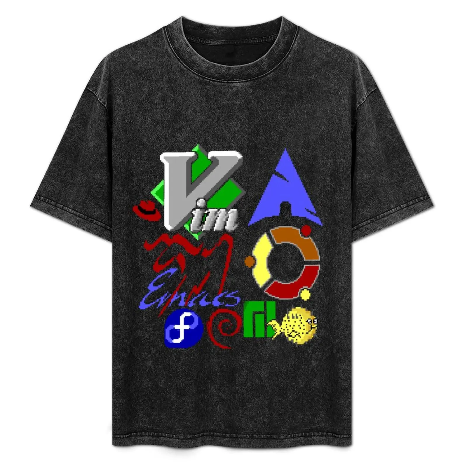 Some Linuxy logos T-Shirt Soft Cotton Print T-Shirt
Some Linuxy logos T-Shirt Soft Cotton Print T-Shirt