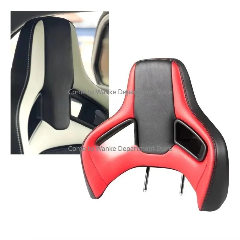 Premium Sport Car PU Leather Headrest with Cold Injecti-on Foam and Easy Plug & Play Installation
Premium Sport Car PU Leather Headrest with Cold Injecti-on Foam and Easy Plug & Play Installation