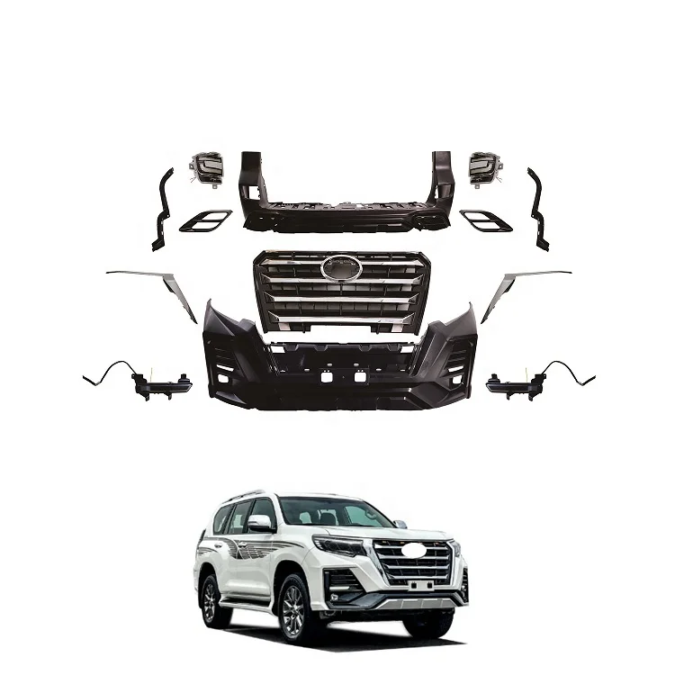 Dream Garage Factory Sales BORAN Front Bumper New X-Men Style Grille Bodykit For PRADO FJ150 2010-2017 Plug+Play
Dream Garage Factory Sales BORAN Front Bumper New X-Men Style Grille Bodykit For PRADO FJ150 2010-2017 Plug+Play