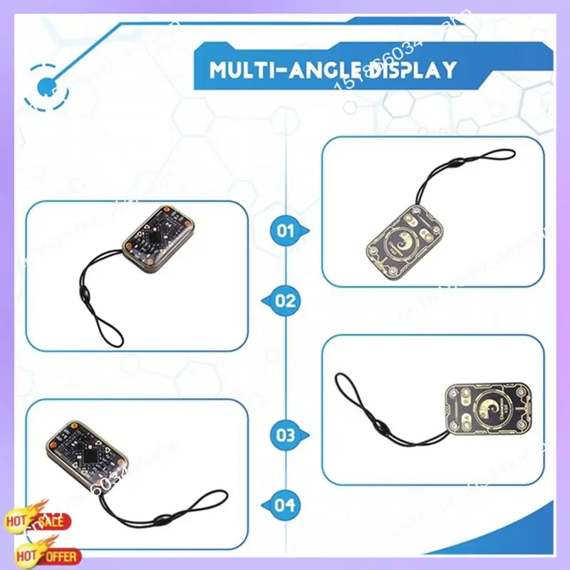 CLCU Chameleon Ultra V2.0 RFID Смарт-чип-эмулятор 125 кГц 13,56 МГц Декодирование карт NFC Дубликатор 4Xuid Key + 3Xuid Card 
CLCU Chameleon Ultra V2.0 RFID Смарт-чип-эмулятор 125 кГц 13,56 МГц Декодирование карт NFC Дубликатор 4Xuid Key + 3Xuid Card