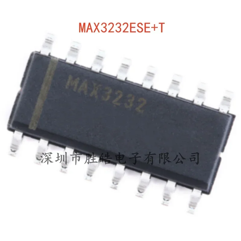 (5PCS) NEW MAX3232ESE+T RS232 Transceiver CHIP SOIC-16 MAX3232ESE Integrated Circuit
(5PCS) NEW MAX3232ESE+T RS232 Transceiver CHIP SOIC-16 MAX3232ESE Integrated Circuit