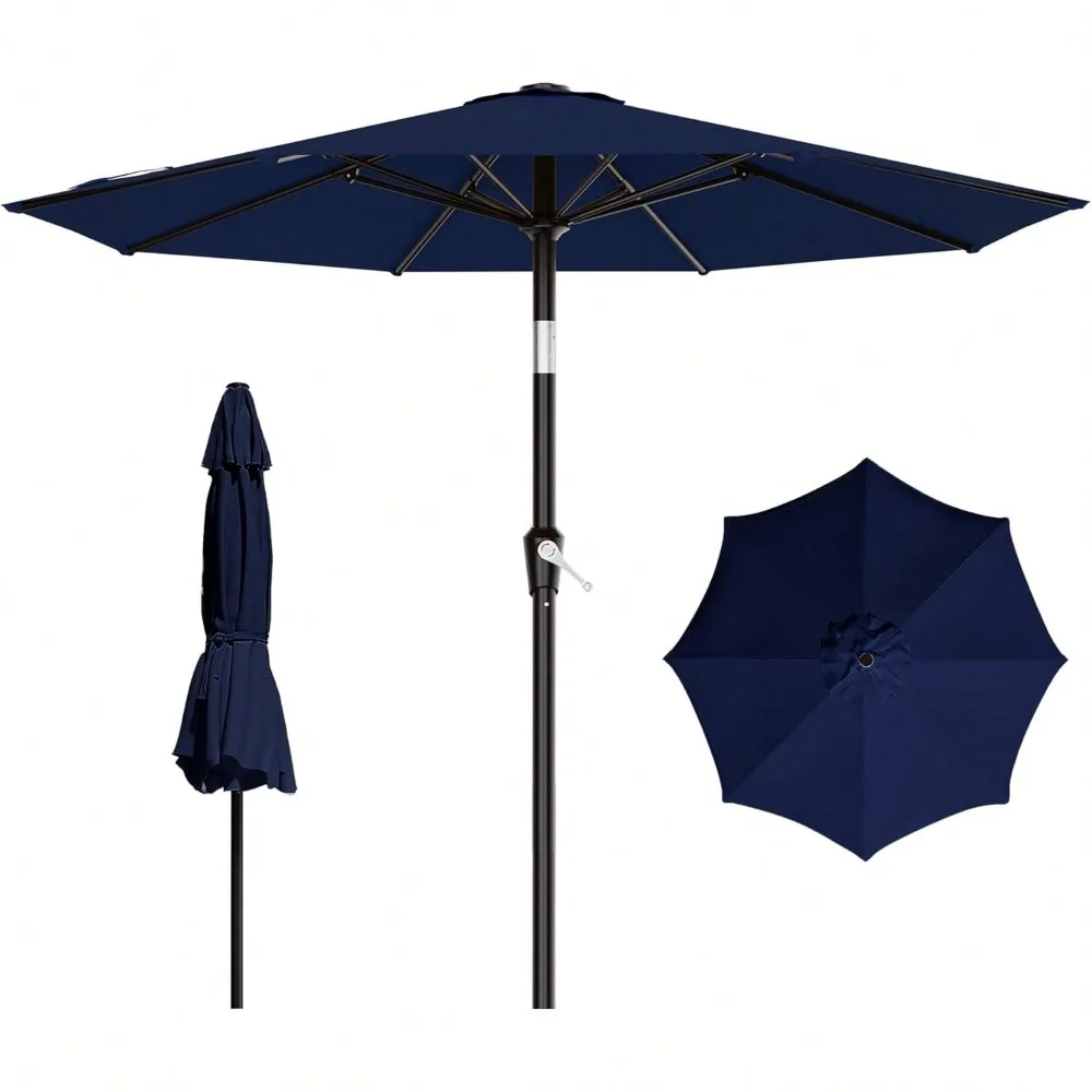 Outdoor With Push Button Tilt And Crank, Outdoor Patio Umbrellas With 8 Sturdy Ribs Market, Garden, Deck, Ba
Outdoor With Push Button Tilt And Crank, Outdoor Patio Umbrellas With 8 Sturdy Ribs Market, Garden, Deck, Ba