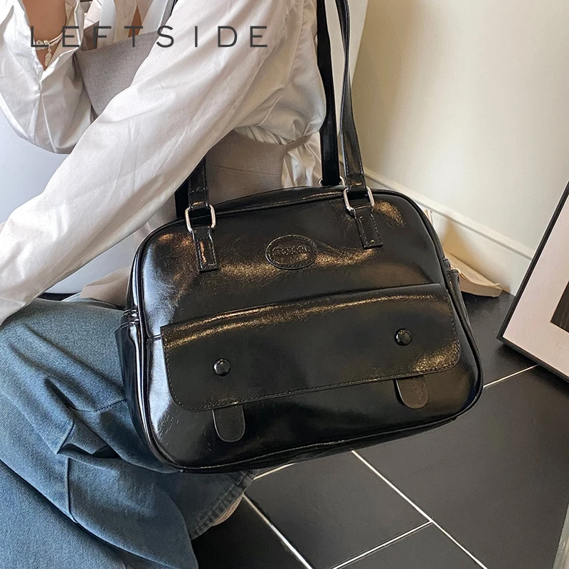 LEFTSIDE 2025 Summer PU Leather New in Shoulder Bag Women Korean Fashion Trendy Handbags and Purses Lady Yellow Crossbody Bag
LEFTSIDE 2025 Summer PU Leather New in Shoulder Bag Women Korean Fashion Trendy Handbags and Purses Lady Yellow Crossbody Bag