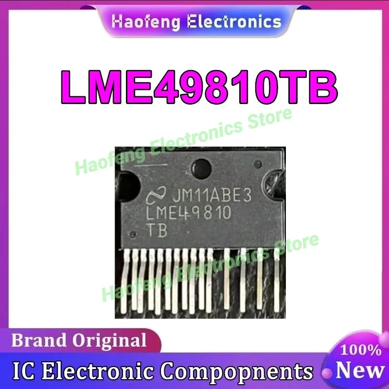 New LME49810 LME49810TB ZIP-15 Audio driver amplifier chip
New LME49810 LME49810TB ZIP-15 Audio driver amplifier chip