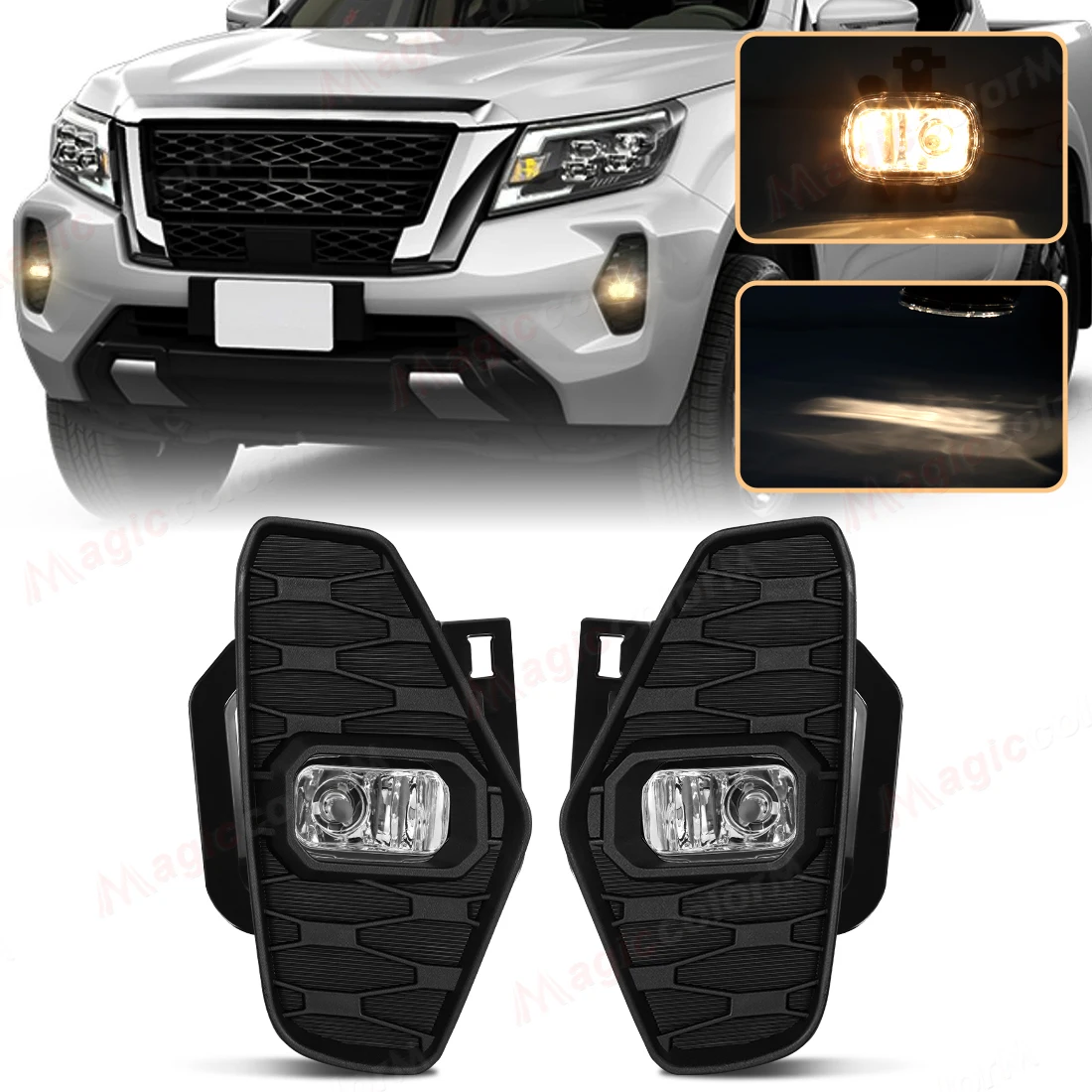 LED Fog Lamp For Nissan Navara 2020 2021 NP300 Nueva Facelift Pro-4X Daytime Running Light Daylight Waterproof Car Accessories
LED Fog Lamp For Nissan Navara 2020 2021 NP300 Nueva Facelift Pro-4X Daytime Running Light Daylight Waterproof Car Accessories