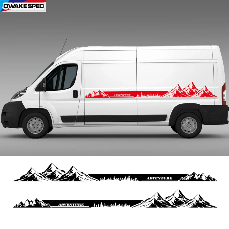 Car Body Stickers For Renault Ducato Master NIssan NV400 Interstar Opel Vauxhall Movano Tuning Accessories Camper Van Mountain 
Car Body Stickers For Renault Ducato Master NIssan NV400 Interstar Opel Vauxhall Movano Tuning Accessories Camper Van Mountain