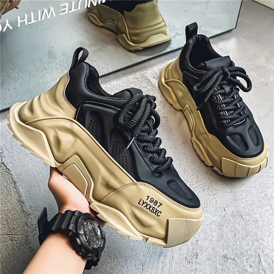 Red And Blue Color-Blocking Thick-Soled Daddy Shoes Retro Height-Increasing Casual Sneakers Trendy And Individual Couple Shoes
Red And Blue Color-Blocking Thick-Soled Daddy Shoes Retro Height-Increasing Casual Sneakers Trendy And Individual Couple Shoes