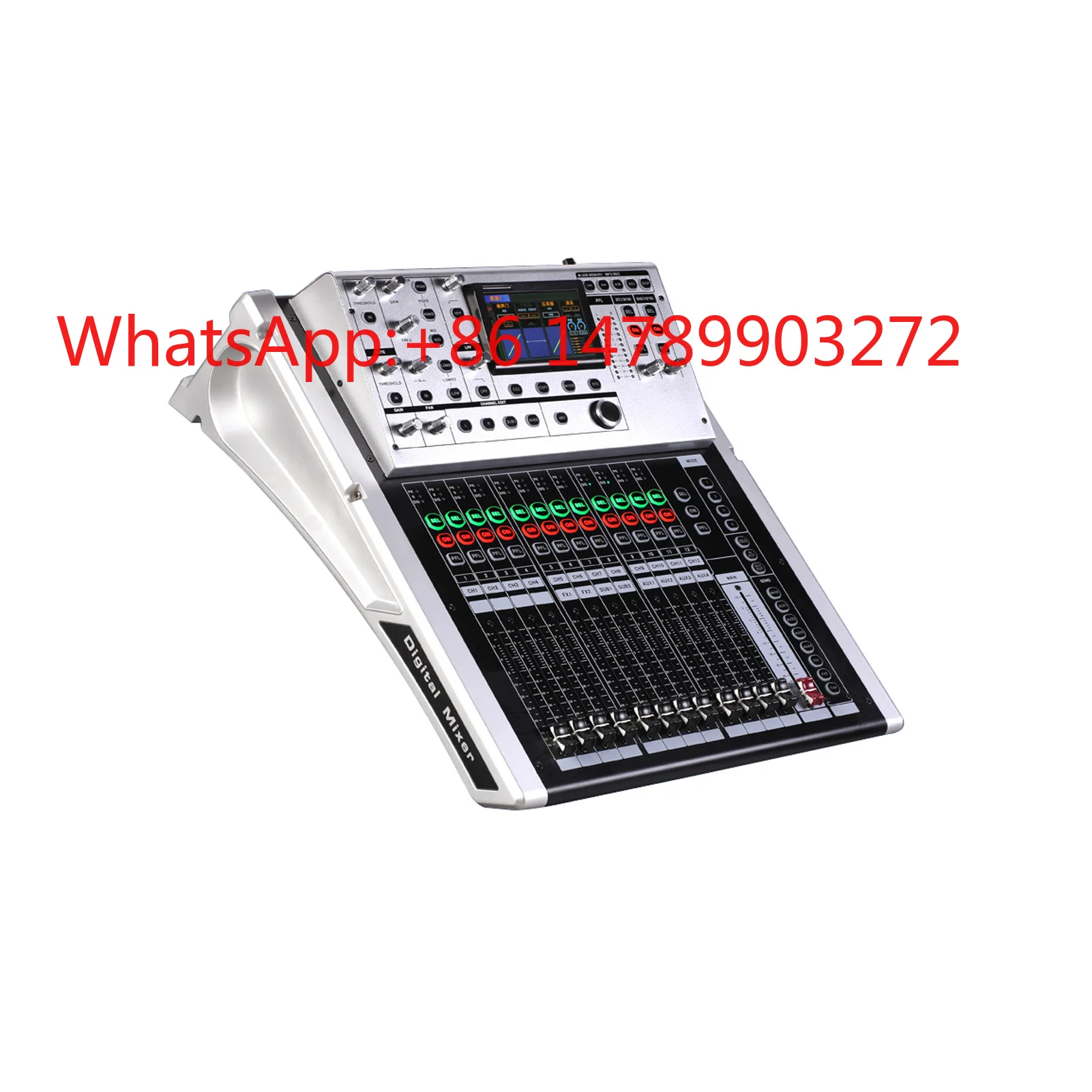 16 Channel Touchscreen Mixer 5 Band EQ Audio Video Lighting Equipment
16 Channel Touchscreen Mixer 5 Band EQ Audio Video Lighting Equipment
