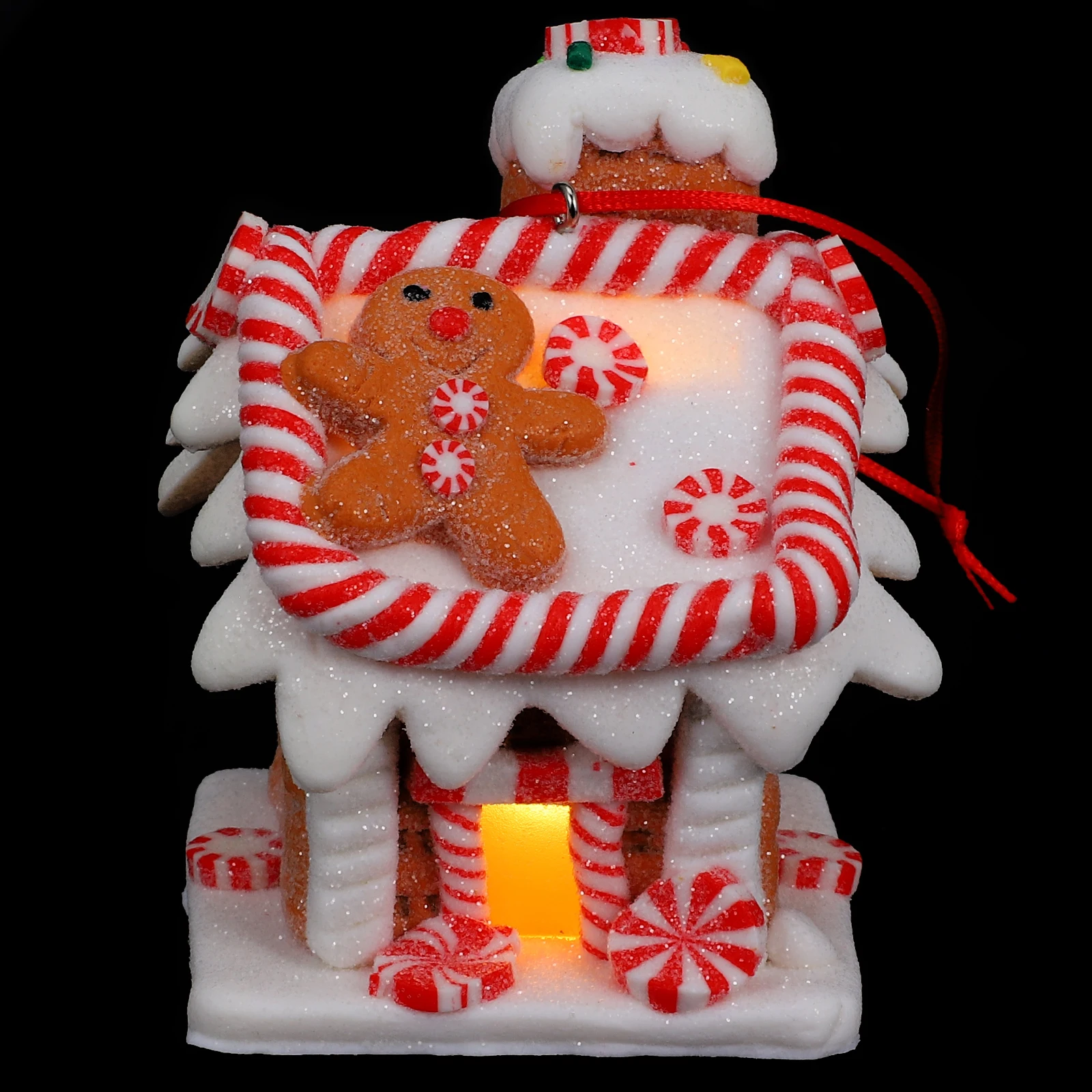 Mini Glowing Gingerbread House Christmas Ornaments Clearance Top Hat Decors Man Clay
Mini Glowing Gingerbread House Christmas Ornaments Clearance Top Hat Decors Man Clay