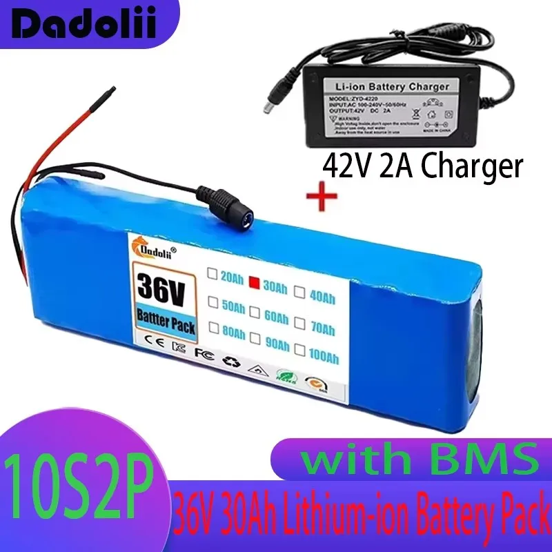 36V 10S2P 30Ah 1000W High Power Li-ion Battery for Motorcycles/Scooters/Electric Vehicles - Rechargeable Battery Pack with Fast
36V 10S2P 30Ah 1000W High Power Li-ion Battery for Motorcycles/Scooters/Electric Vehicles - Rechargeable Battery Pack with Fast