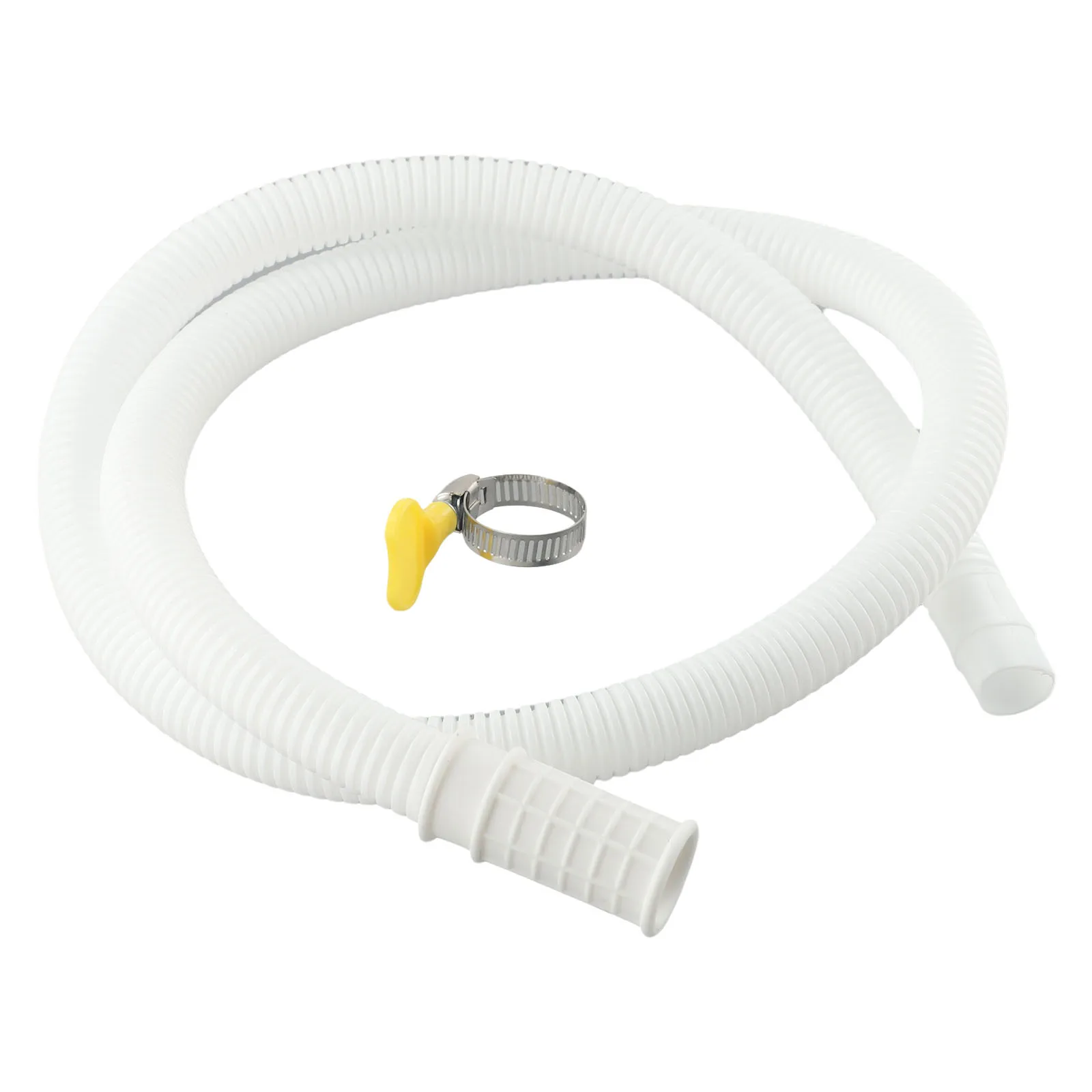 1 Meter Water Inlet and Drain Hose for Air Conditioners and Washing Machines Includes Reliable Clamps for Installation
1 Meter Water Inlet and Drain Hose for Air Conditioners and Washing Machines Includes Reliable Clamps for Installation