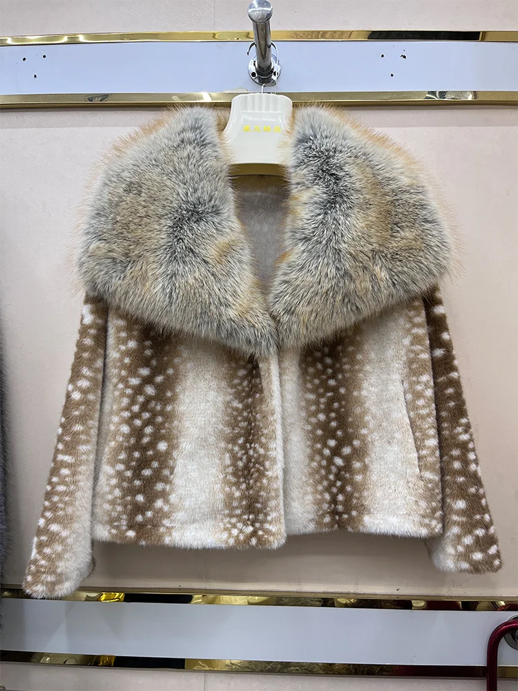 Fashion Winter Women Imitation Fur Jackets Faux Fur Coat Fabric Thick Warm Outerwear Streetwear Coats
Fashion Winter Women Imitation Fur Jackets Faux Fur Coat Fabric Thick Warm Outerwear Streetwear Coats