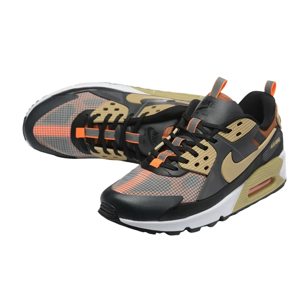 Nike Air Max 90 Black Gray Air Cushion Mesh Breathable Vintage Height Increasing Women and Men Running Shoes FB2877-002
Nike Air Max 90 Black Gray Air Cushion Mesh Breathable Vintage Height Increasing Women and Men Running Shoes FB2877-002