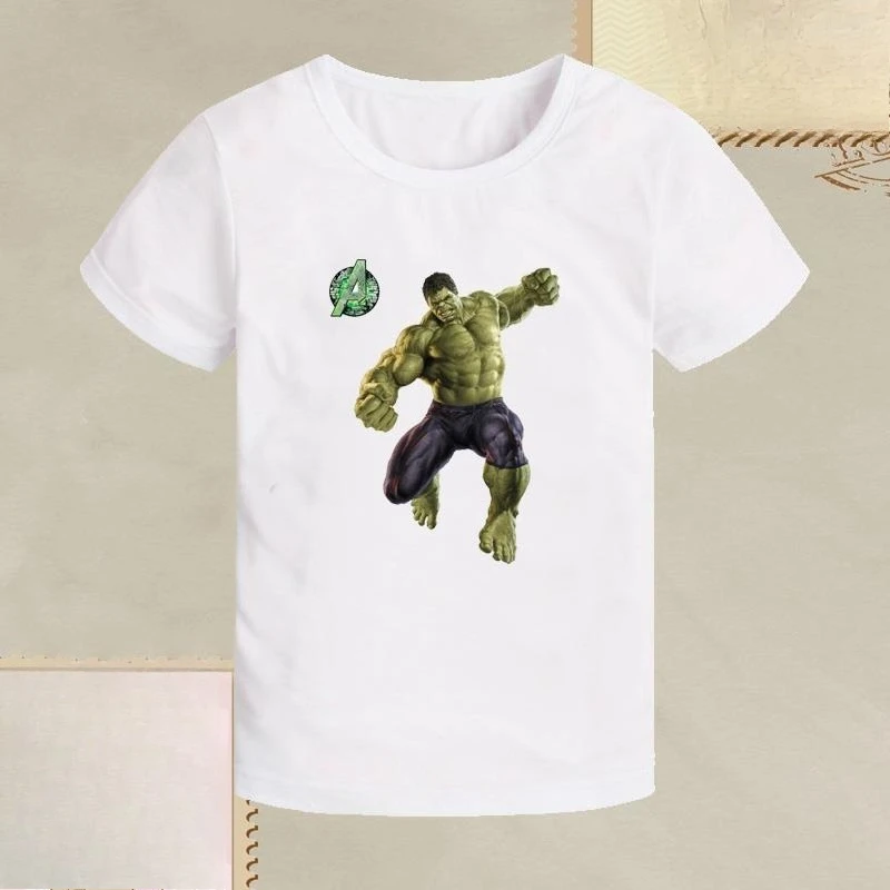 Avengers Iron Man Hulk Short Sleeve Tee for Kids, Captain America Top Unisex Cotton T-Shirt New Arrival
Avengers Iron Man Hulk Short Sleeve Tee for Kids, Captain America Top Unisex Cotton T-Shirt New Arrival