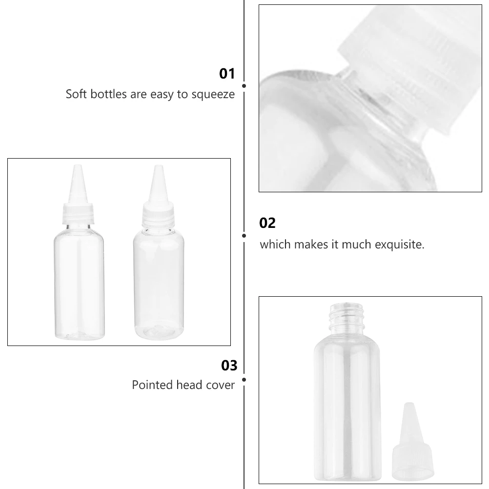 14pcs Shampoo Pigment Dispenser Squeeze Plastic Transparent Empty Containers for Liquid Storage Travel Subpackaging Bottle Hair
14pcs Shampoo Pigment Dispenser Squeeze Plastic Transparent Empty Containers for Liquid Storage Travel Subpackaging Bottle Hair